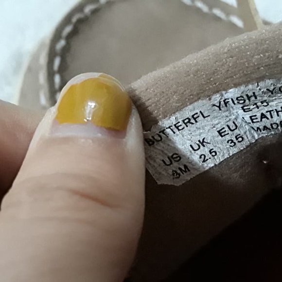 Sperry Leather Boat Shoes Polka Dots Girls size 3M - Picture 3 of 9